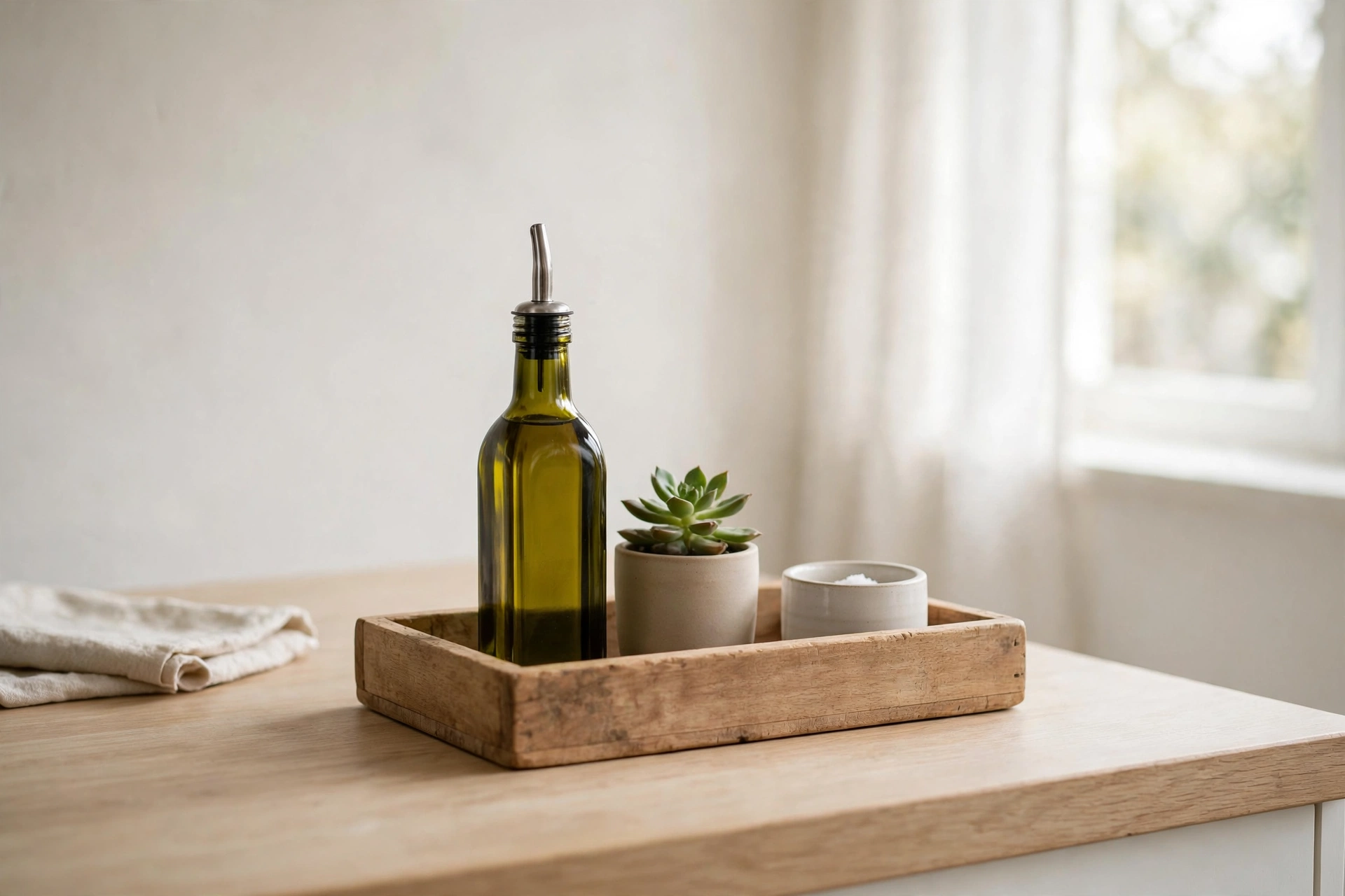 Clear the Counters (The One-Tray Rule)