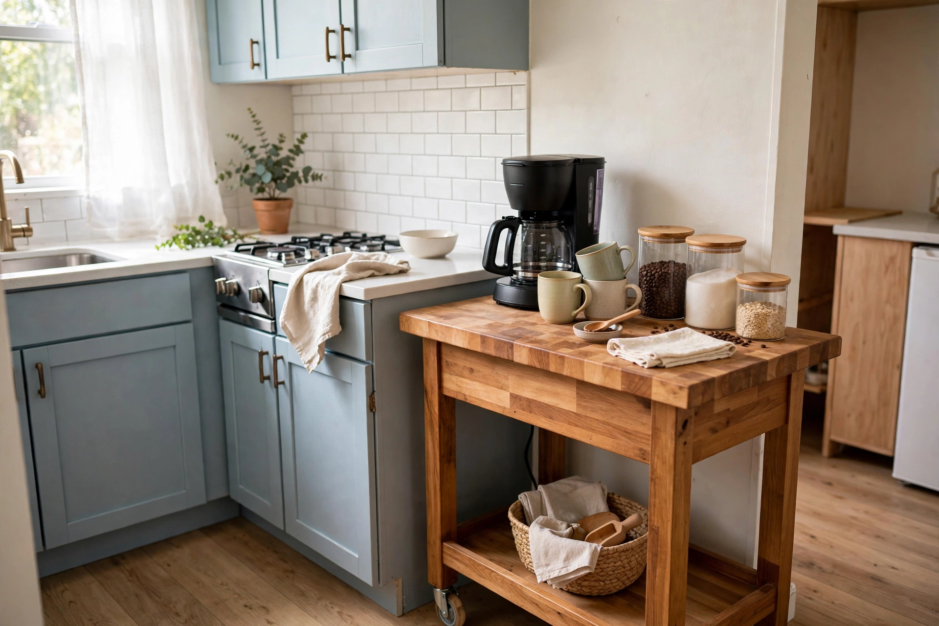 Roll In a Kitchen Cart
