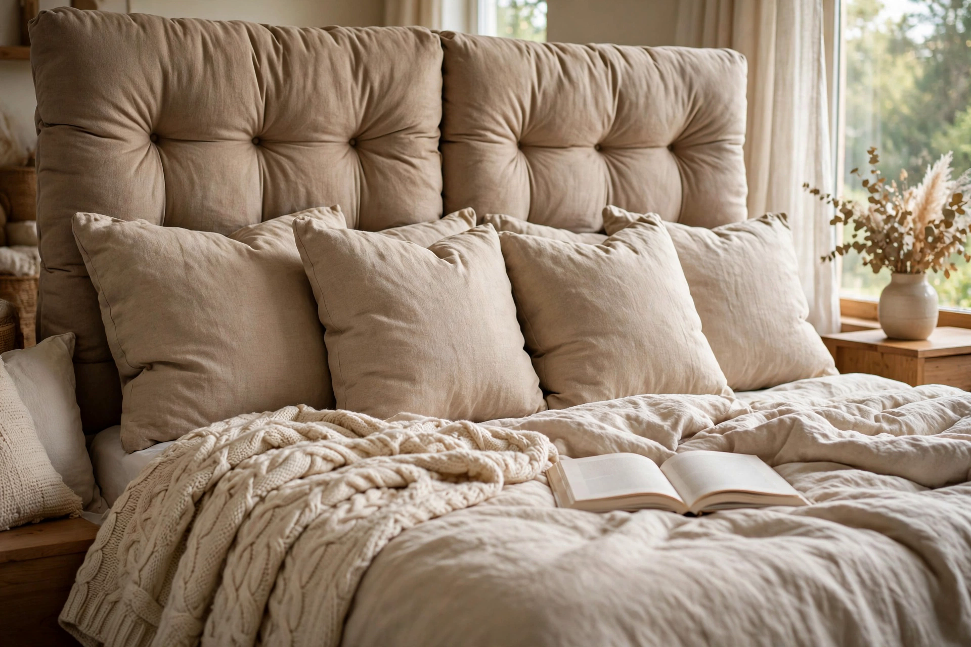 Make the Headboard Comfortable