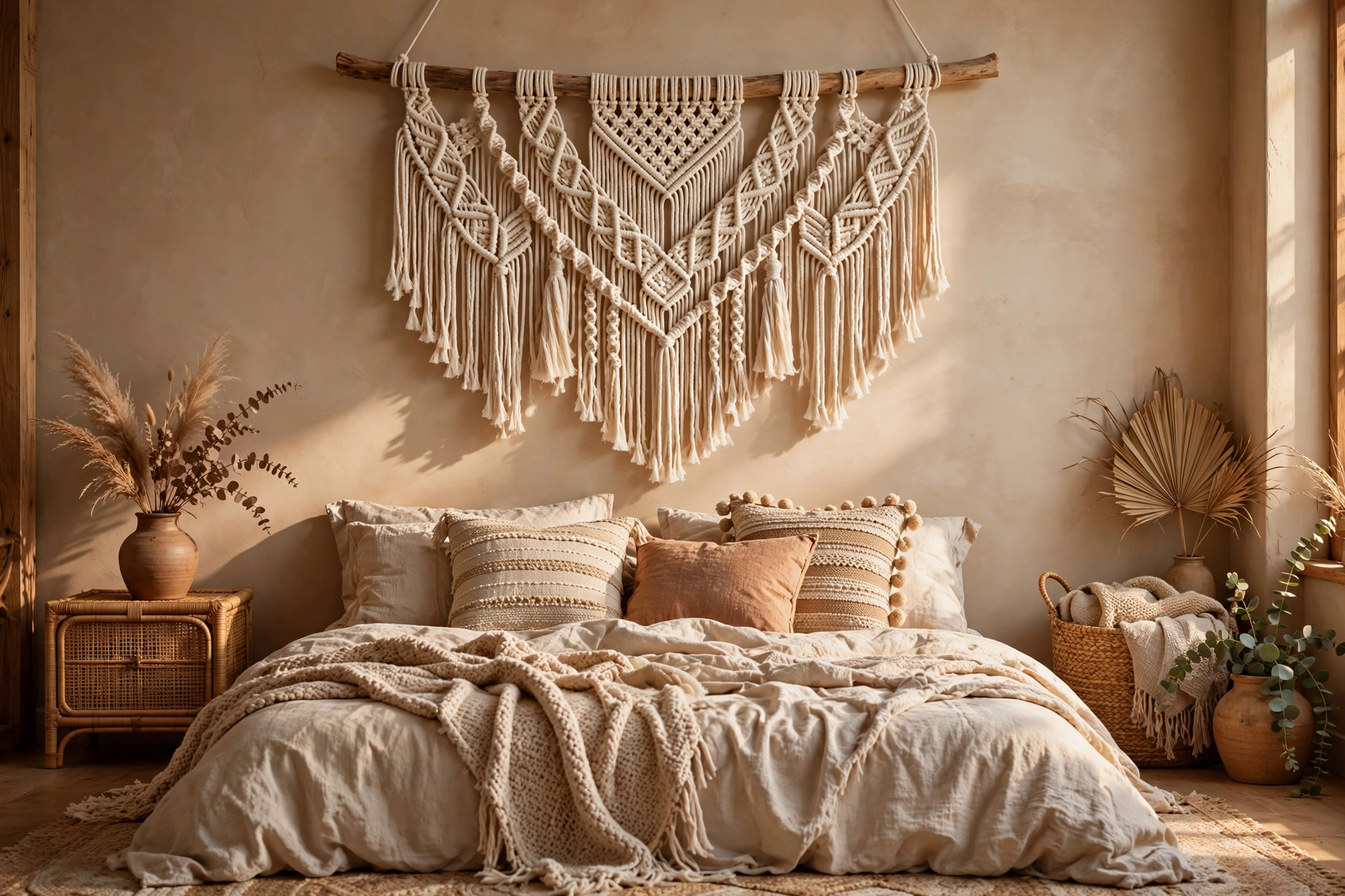 Hang a DIY Macramé Wall Hanging