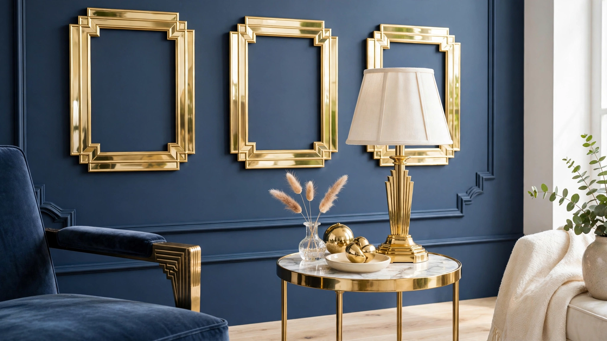 Add Brass and Gold Accents