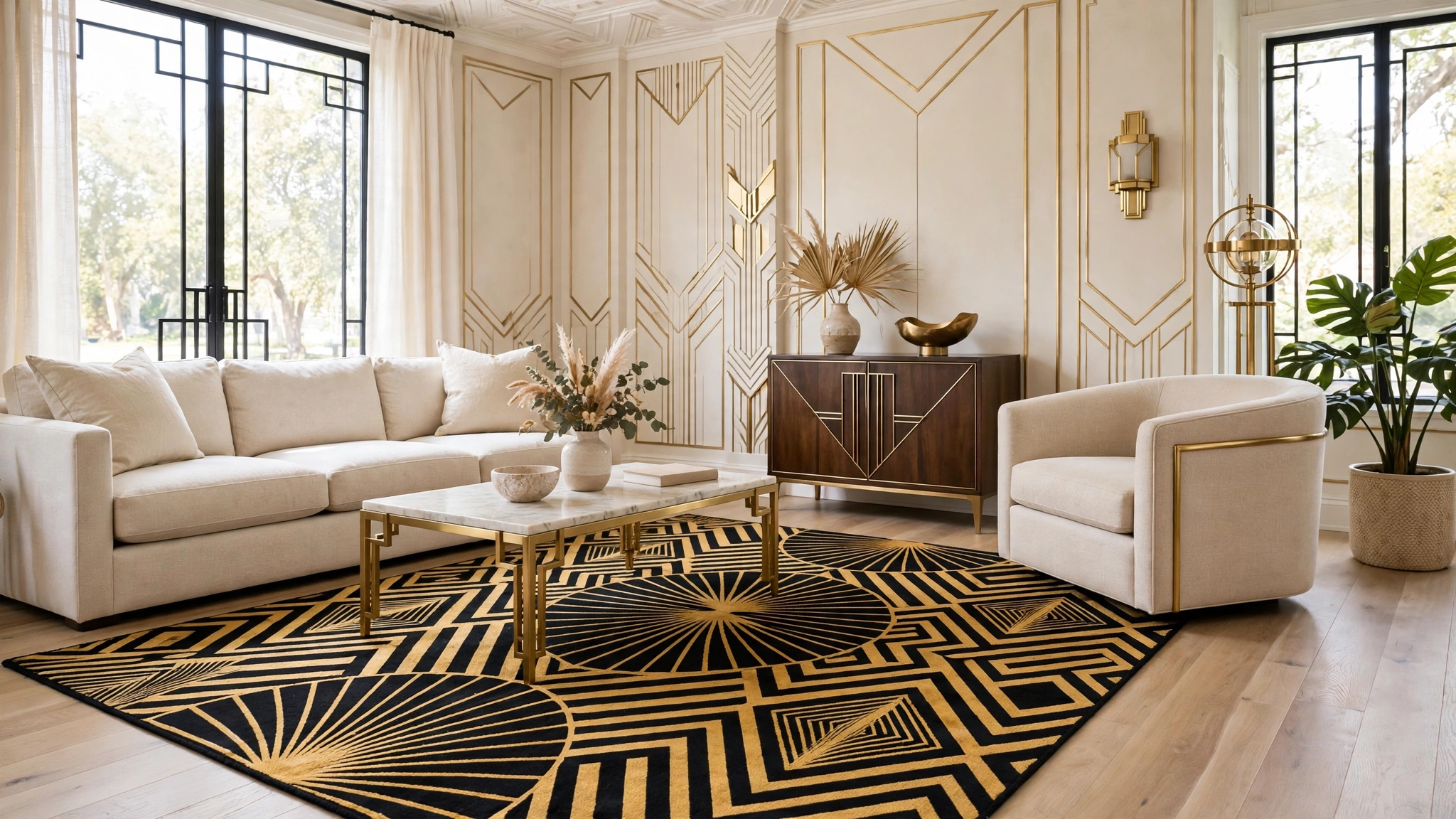 Lay Down a Geometric Rug