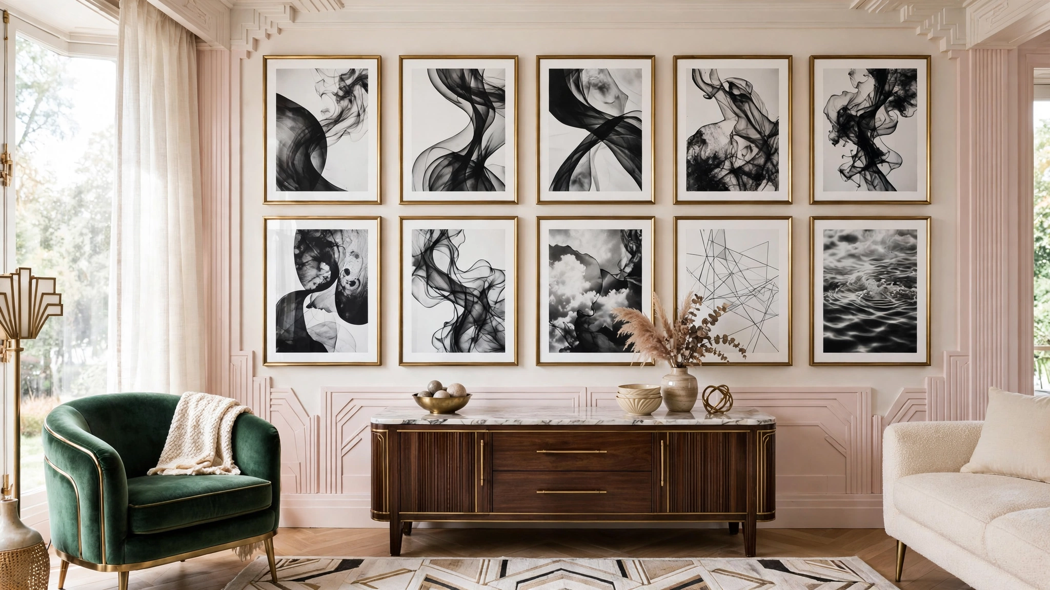 Finish With High-Contrast Art