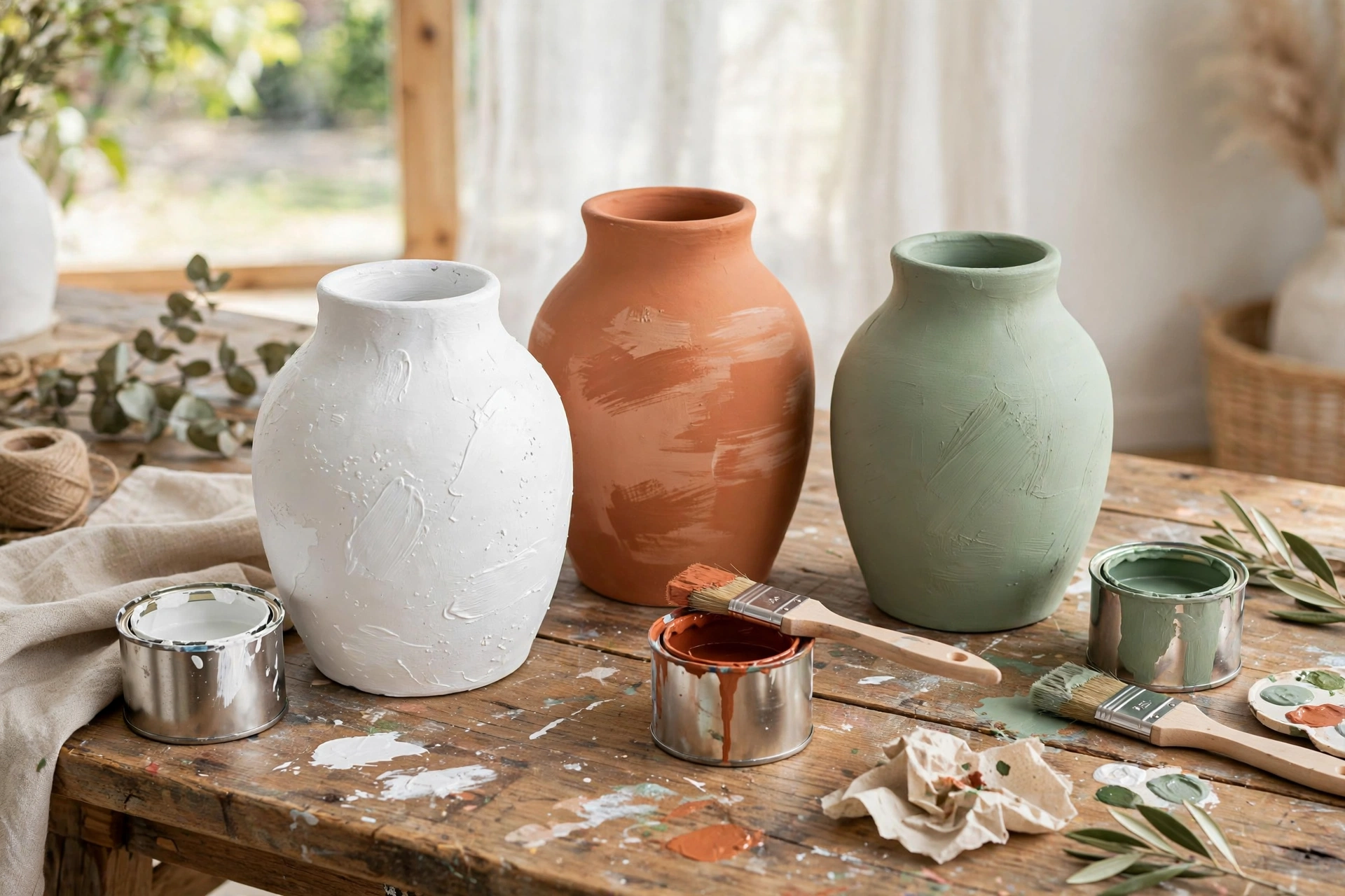 Painted Vases