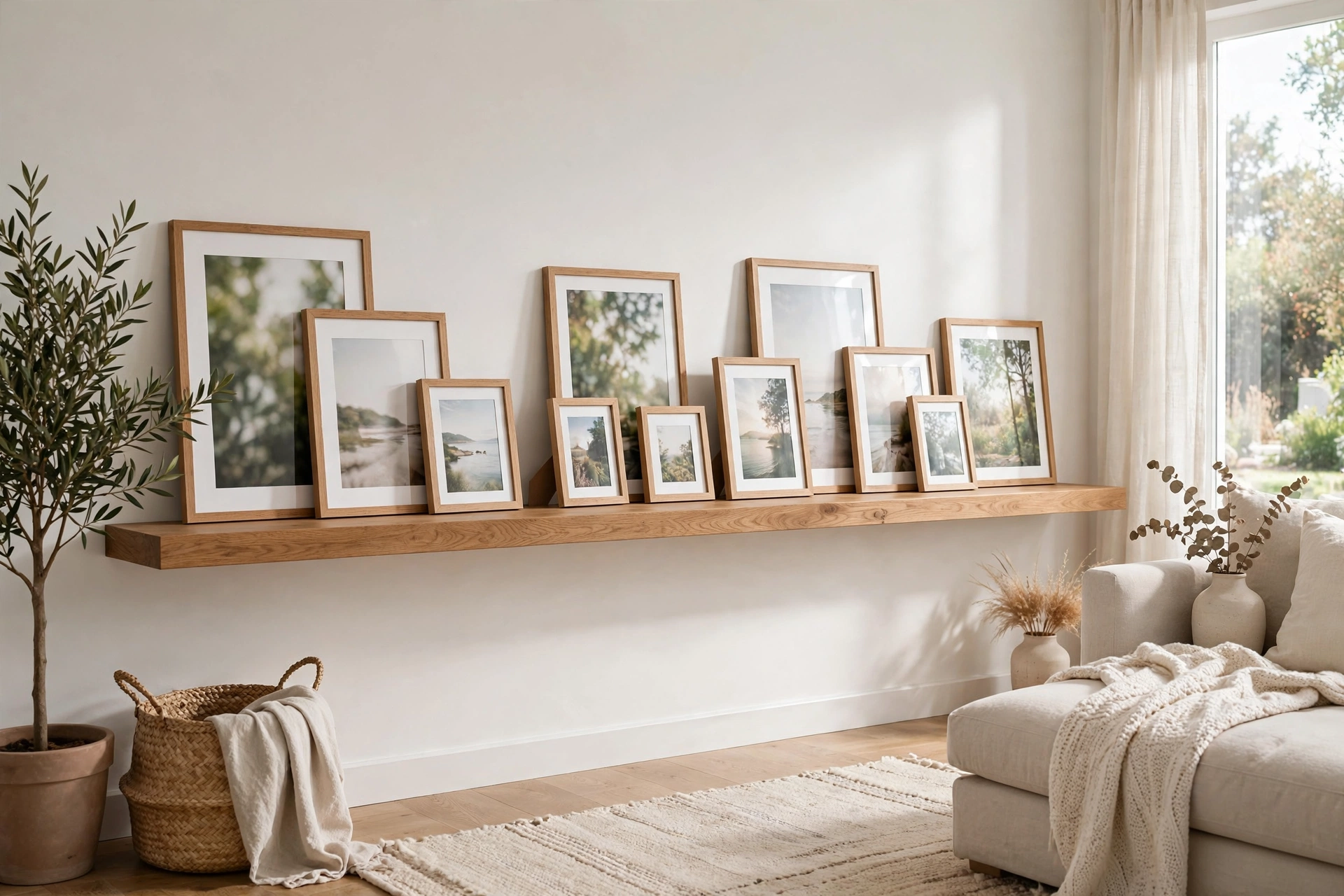 Floating Photo Ledge