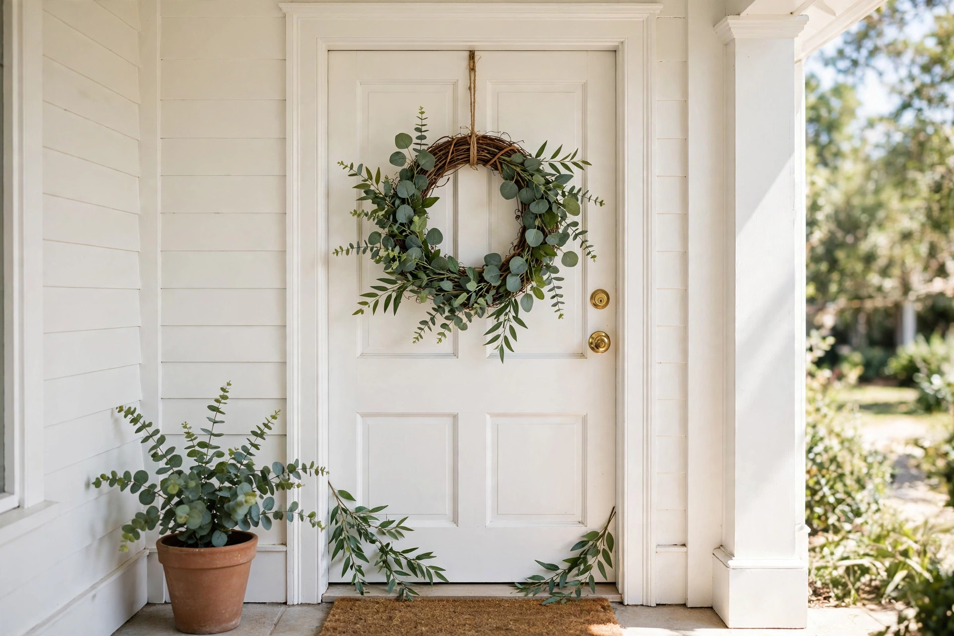Simple Eucalyptus Wreath
