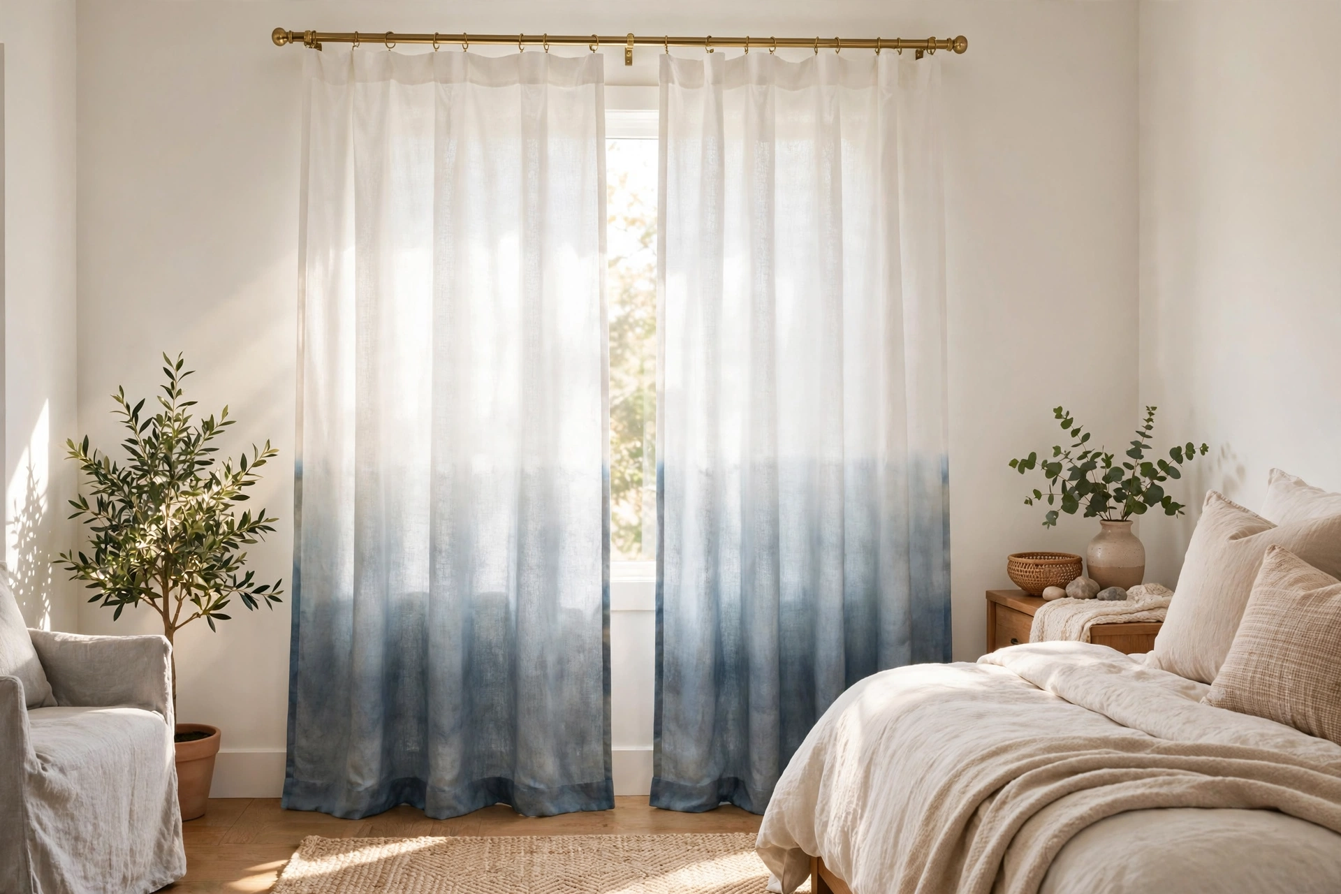 Dip-Dye Curtains