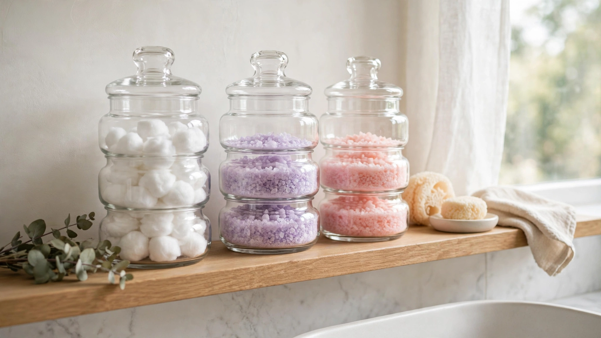 Apothecary Jars From Glassware