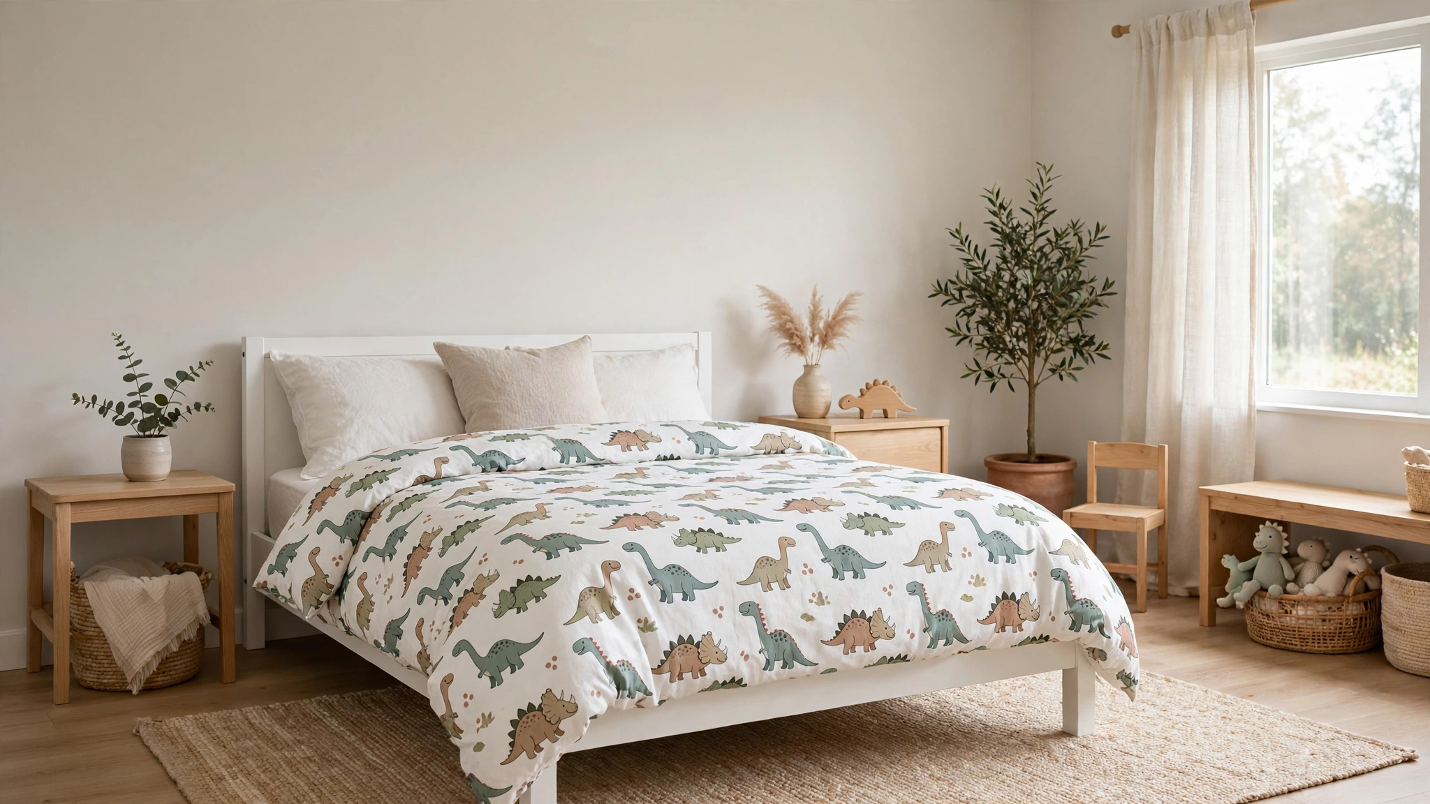 Theme the Bedding, Not the Room