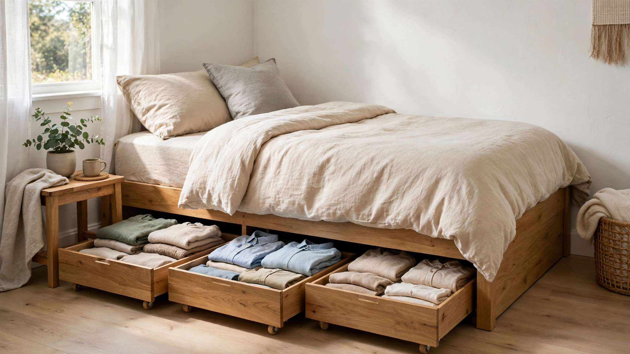 Use the Space Under Your Bed — Properly