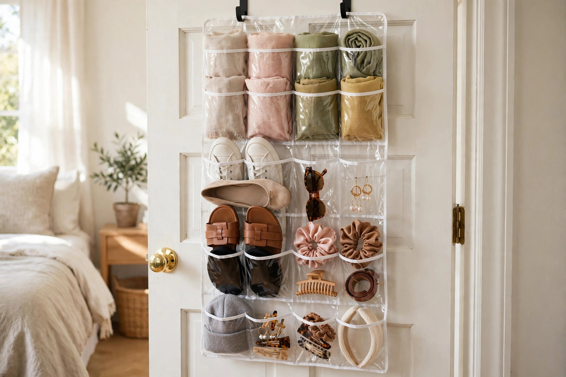 Hang an Over-the-Door Organizer