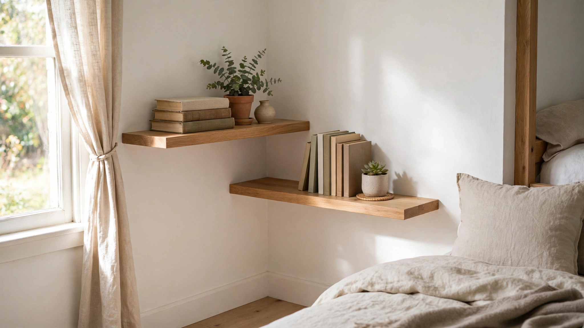 Claim the Corners With Shelves